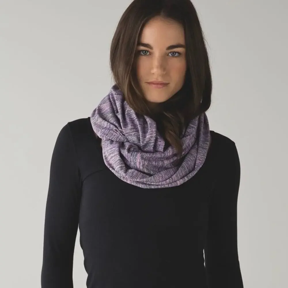 LULULEMON Vinyasa Scarf Tender Violet Space Dye